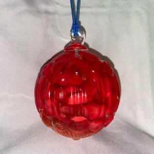 Moon and Star glass ornament Weishar